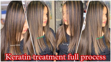 kerrigan hair|keratin treatment process step by.